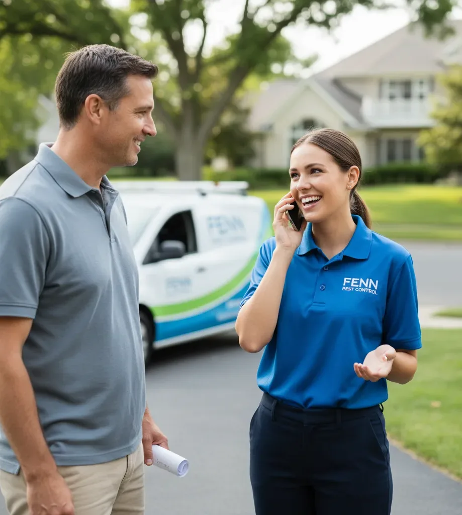 Fenn Pest Control customer support in West Branch